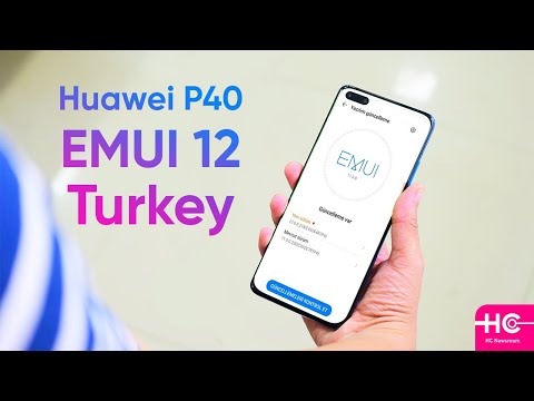Huawei P40 EMUI 12 stable rollout Turkey 😍😍
