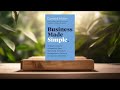 Review business made simple donald miller summarized