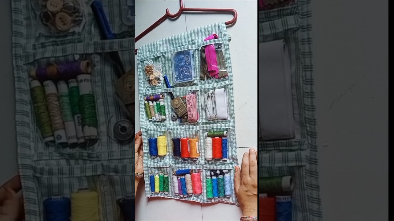 पैसे बचाओ घर सजाओ thread organizer ideas diy 
