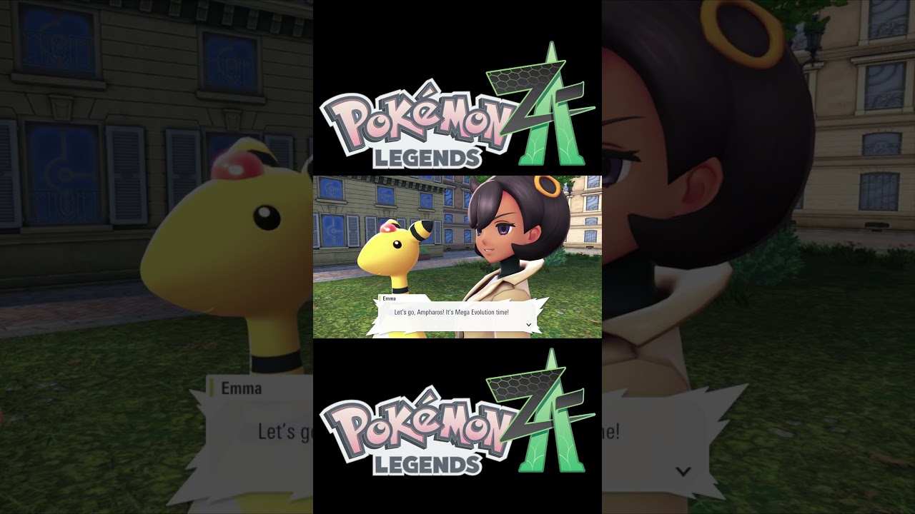 MEGA AMPHAROS! Pokemon Legends Z-A(Switch 2) 