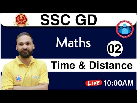 Maths Time/Speed and Distance | Maths Special for SSC-GD Constable | SSC-GD EXAM 2021 | SSCGD Bharti
