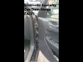 Fix Squeaky Car Door FAST #Shorts