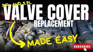 2017 Ford Explorer Valve Cover Gasket Replacement & Aluminum Upgrade!