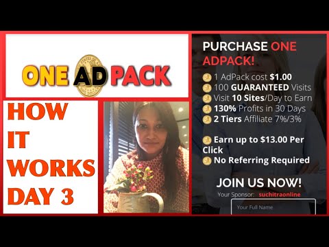 #OneAdPack | How It Works | DAY 3 |