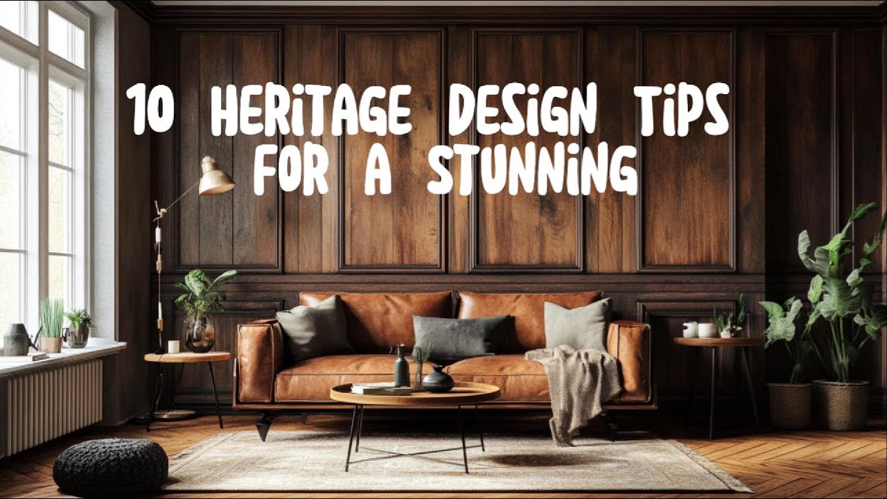 10 Heritage Design Tips for a Stunning, Contemporary Home Look (