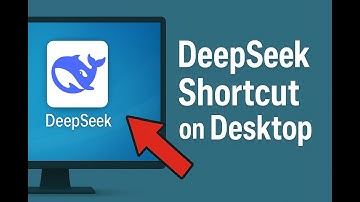 How to Create a Deep Seek Shortcut on Desktop or taskbar (Quick & Easy Guide!)
