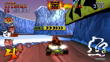 Crash Team Racing 100% Part 32 - Polar Pass (Trophy) (No commentary)