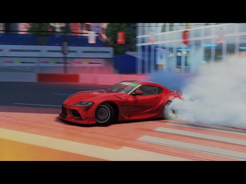 Supra A90 drift