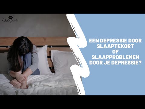 Een depressie door slaaptekort of slaapproblemen door je depressie?