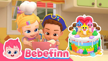 🎂 Pat-a-Cake | Bebefinn Sing Along2 | Nursery Rhymes & Kids Songs