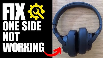 JBL Tune 720bt One Side Not Working - Try this
