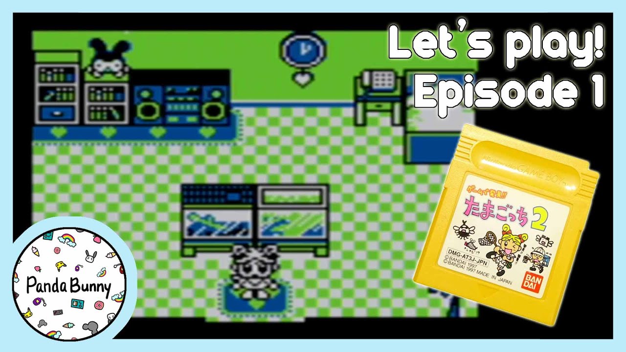 Let's play the TAMAGOTCHI Mori & Umi GameBoy Game! | ゲームで発見