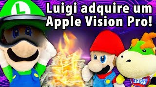 Luigi adquire um APPLE VISION PRO! 🤩 - CMB em português