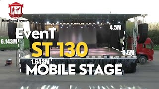 Elevate Your Outdoor Events with EvenTransformers-ST130 Mobile Stage