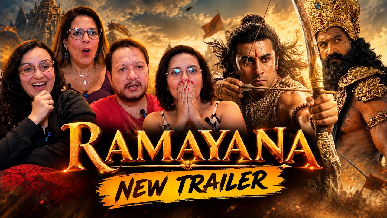 THIS LOOKS ABSOLUTELY EPIC! 😱🔥 RAMAYANA New Trailer | Brazilians Reaction
