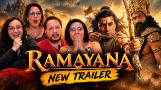 THIS LOOKS ABSOLUTELY EPIC! 😱🔥 RAMAYANA New Trailer | Brazilians Reaction