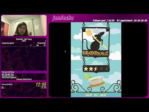 Ratatouille: Food Frenzy Any% (No Continues) speedrun in 4:35:52