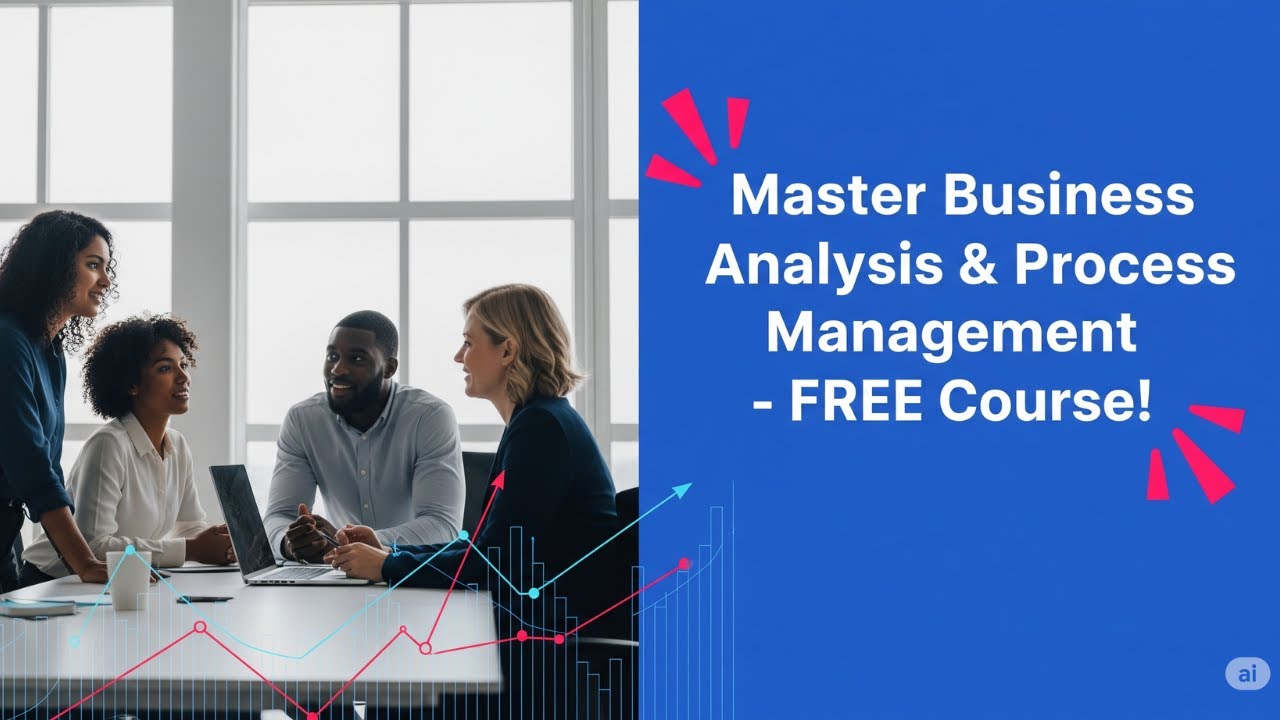 Master Business Analysis & Process Management - FREE Course!