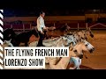 The flying frenchman Lorenzo show at Hermes Jumping in Paris