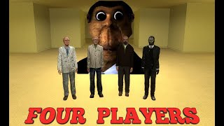 Four Players VS OBUNGA | Nextbot Manhunt #2