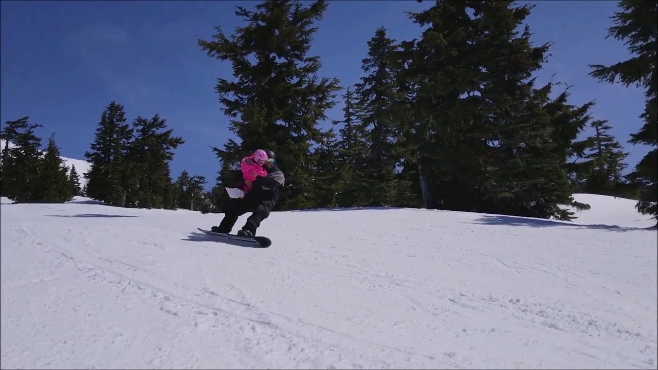 Victoria growing up snowboarding short version YouTube