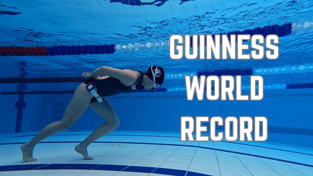 World’s longest walk underwater (without breathing)