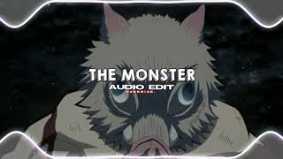 the monster 「eminem, rihanna」 // audio edit Resimi