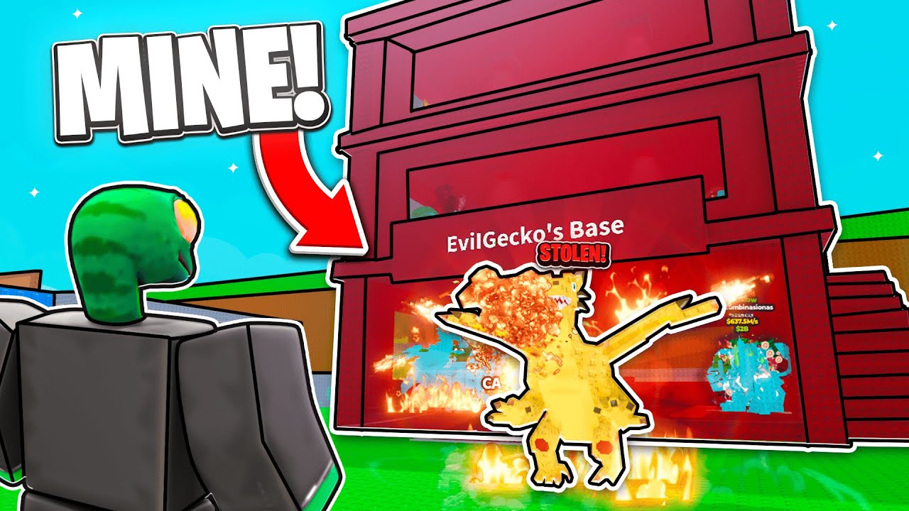 He STOLE my RAREST BRAINROTS in Roblox Steal a Brainrot!