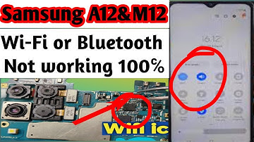 Samsung A12 WiFi solution | Samsung A12 wifi not working |samsung A12 (A127)wifi problem| samsung