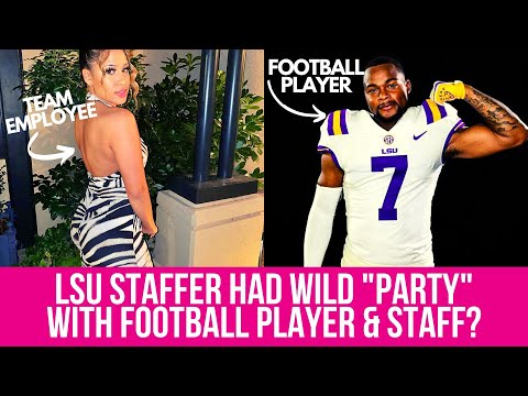 Female Staffer LOST JOB After "Party" with Football Player & Staff | UGA Player Car Crash