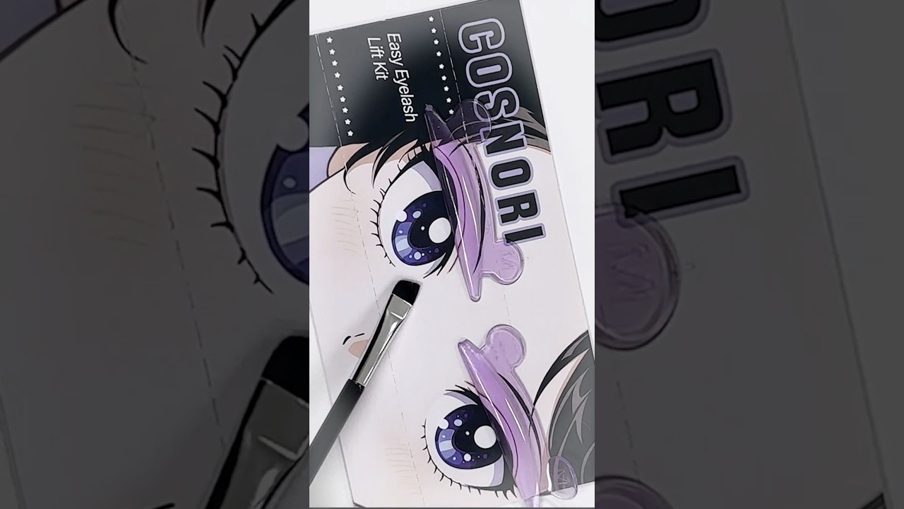 Wait for the reveal 👀✨ Lashes lifted like magic 💫 DIY magic with the lash lift kit 🛍️🪄