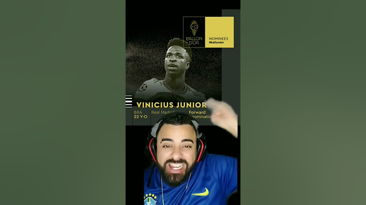 Vinícius Jr. finalista da Bola de Ouro!⚽️❤ #vinijr #viniciusjunior #Flamengo #RealMadrid #Boladeouro