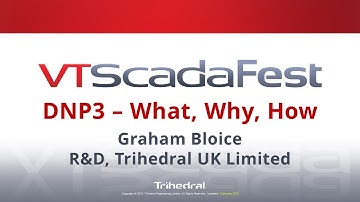 VTScadaFest2019 Seminar - Implementing DNP3 in SCADA Applications