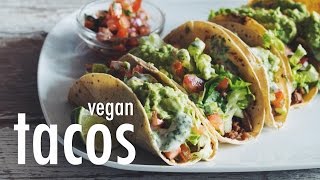 easy vegan tacos | hot for food