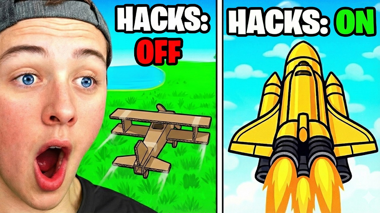 Я использовал различные хитрости, чтобы сделать этот картонный самолет на 1008294623% лучше.