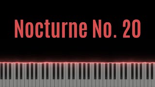 Chopin, Nocturne No. 20
♬ Public Domain Sheet Music: https://imslp.eu/files/imglnks/euimg/e/e6/IMSLP64539-PMLP03848-Chopin_Paderewski_No_18_Minor_Works_Nocturne_C_sharp_minor_filter.pdf
Score Follower: https://youtu.be/8OaHgSi_7Dg
♬ Musicnotes: https://www.musicnotes.com/marketplace/creator/3091/dan-drizlikh/
🎧 SoundCloud: https://soundcloud.com/dandrizlikh
Music by Frederic Chopin
Dan Drizlikh, Piano
Recording with Roland FP-30 Digital Piano
🎹 Created in SeeMusic: https://www.seemusicapp.com/
Webpage: https://www.dandrizlikh.com Chopin, Nocturne No. 20