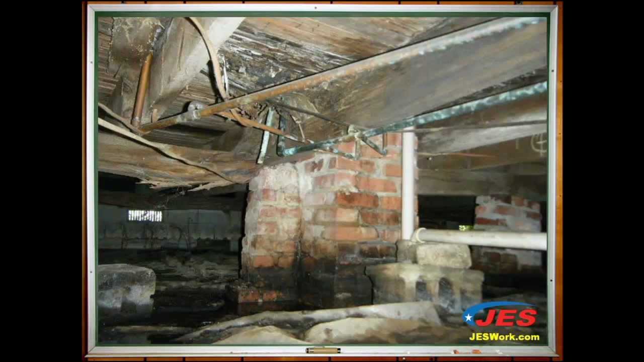 Crawl Space Moisture How To Keep It Out YouTube
