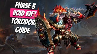 Void Rift Hard - Torodor Boss Watcher Of Realms