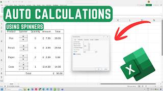 Excel Spin Button Tutorial (Build Interactive Calculations)
