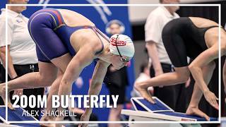 Alex Shackell Kicks Off Night Three With 200M Butterfly Victory | 2026 TYR Pro Series Indianapolis