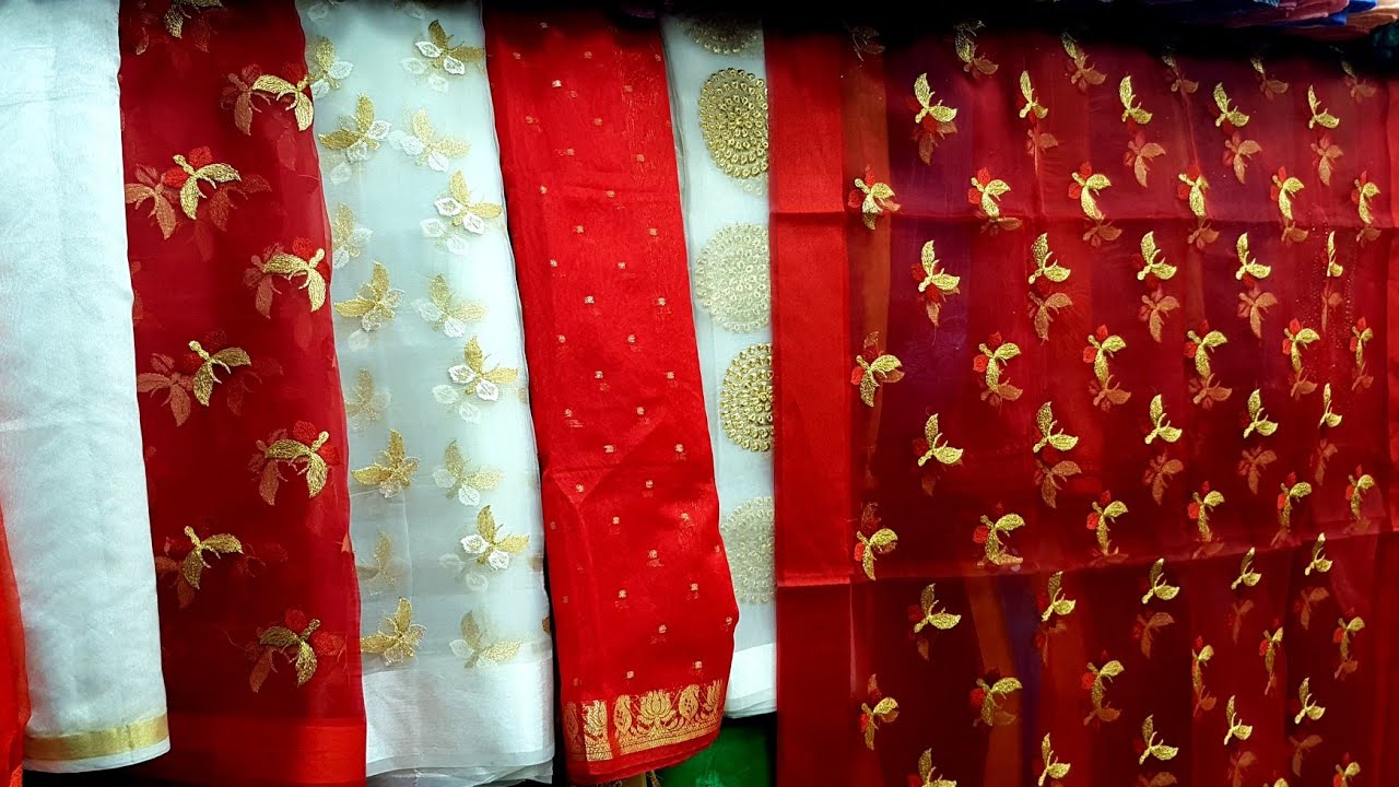 পাইকারী দামে পহেলা বৈশাখের ওরনা কিনুন।pohela boishak orna,dupatta Price