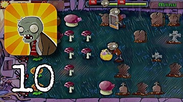 Plants Vs Zombies - Night Level 7 - Gameplay Walkthrough (Part 10) [iOS,Android]