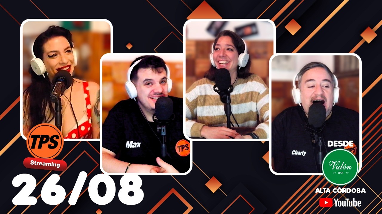 ¡¡Hoy, desde las 21 hs en #VidónBar Alta Córdoba!! / #TPSStreaming 😎🫵