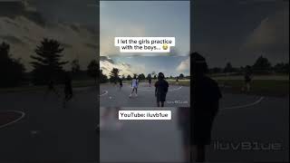 What Happens When The Girls Practice With The Boys?