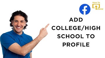 How To Add College/High School/University On Facebook profile