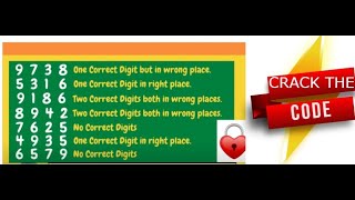 Crack the 4 digit code Solution screenshot 1