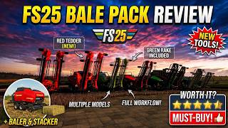 The ONLY Bale Pack You Need in FS25? (Full Review & Showcase!)