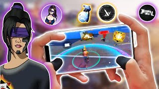 3 Finger Custom Hud Settings ⚙️ | Melhor Hud 3 Dedos para Free Fire ⚡ | Apelapato Mobile Custom Hud