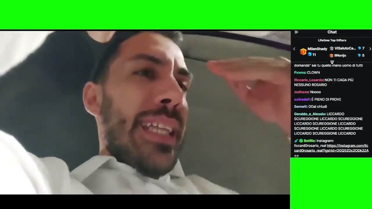 Liccardo Rosario torna in live e si rende sempre più ridicolo 18/10/2023