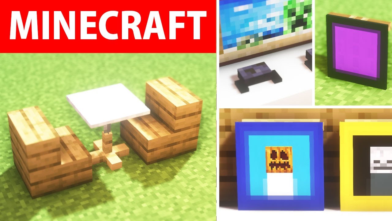 Minecraft] 12 SECRET Mini Build Hacks! - YouTube